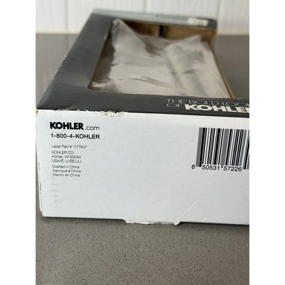 NEW KOHLER Coralais Toilet Paper Holder Brushed Nickel  R13434-BN Wall Mounted